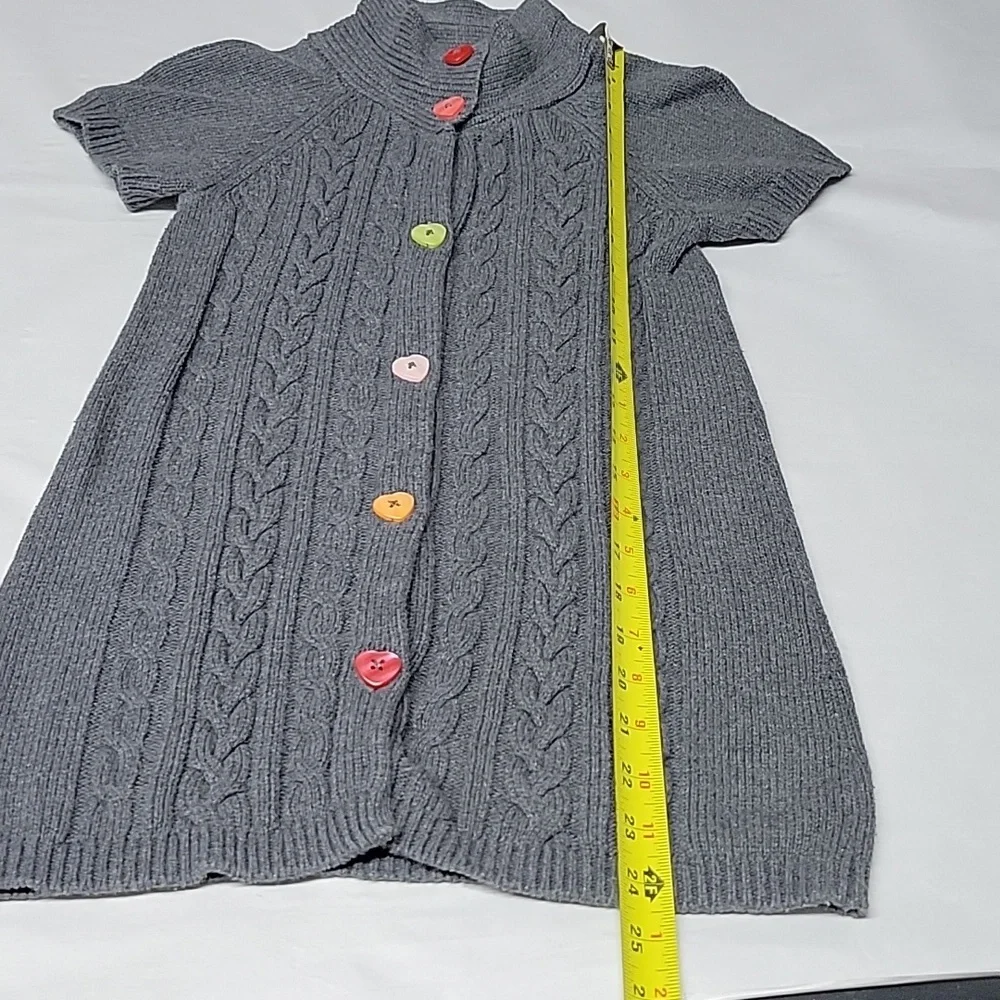 Gymboree Gray Sweater Dress Girls Size Small